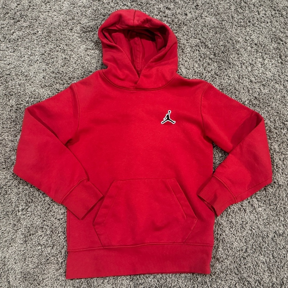 Jordan Kids Red Hoodie